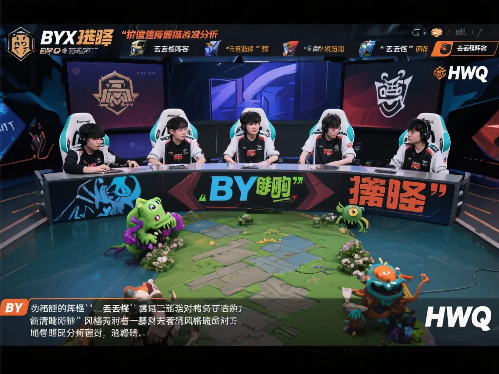 BYX 1-0 HWQ：丢丢怪阵容后期爆发力惊人，BYX轻松拿下首胜